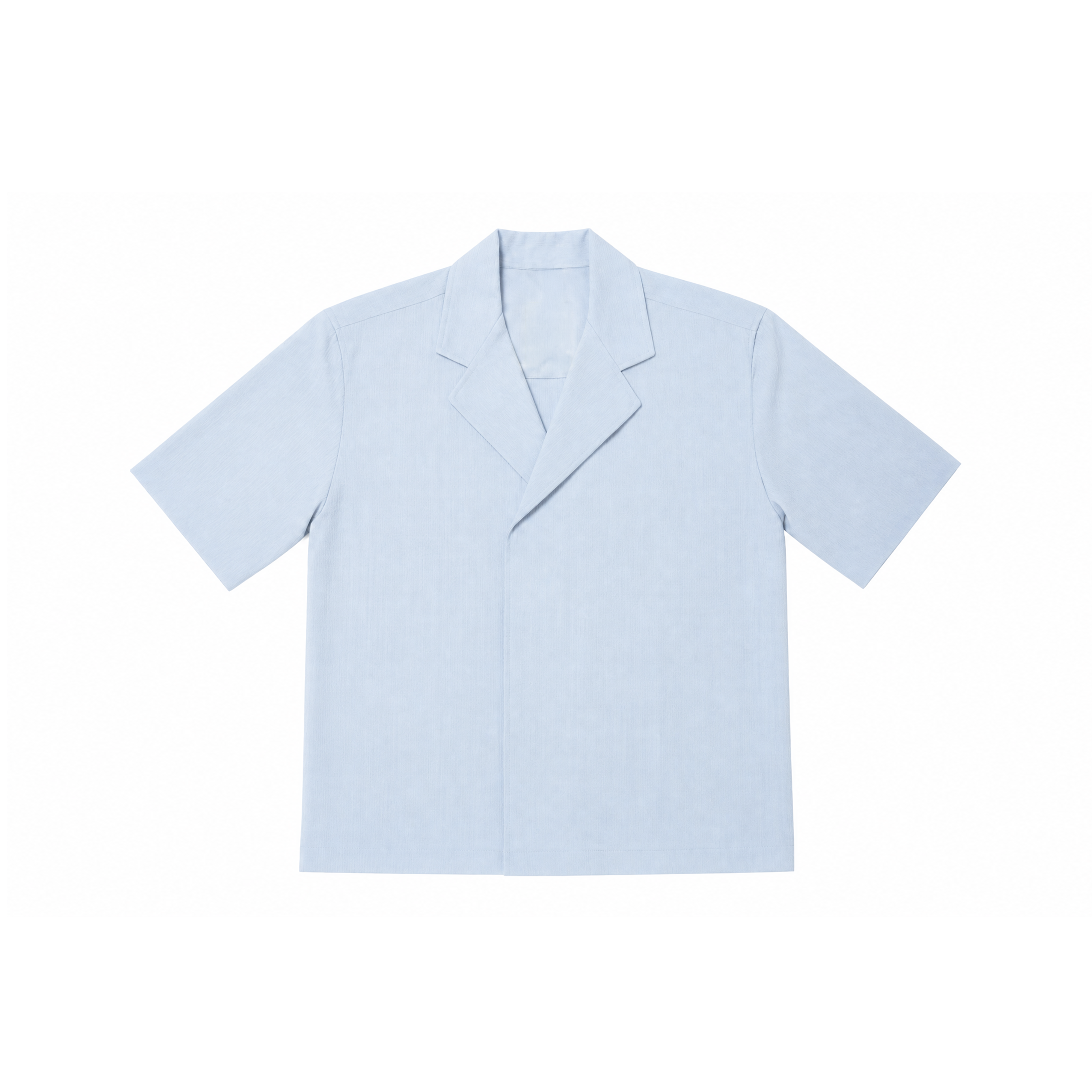 LINEN KIMONO SHIRT BABY BLUE