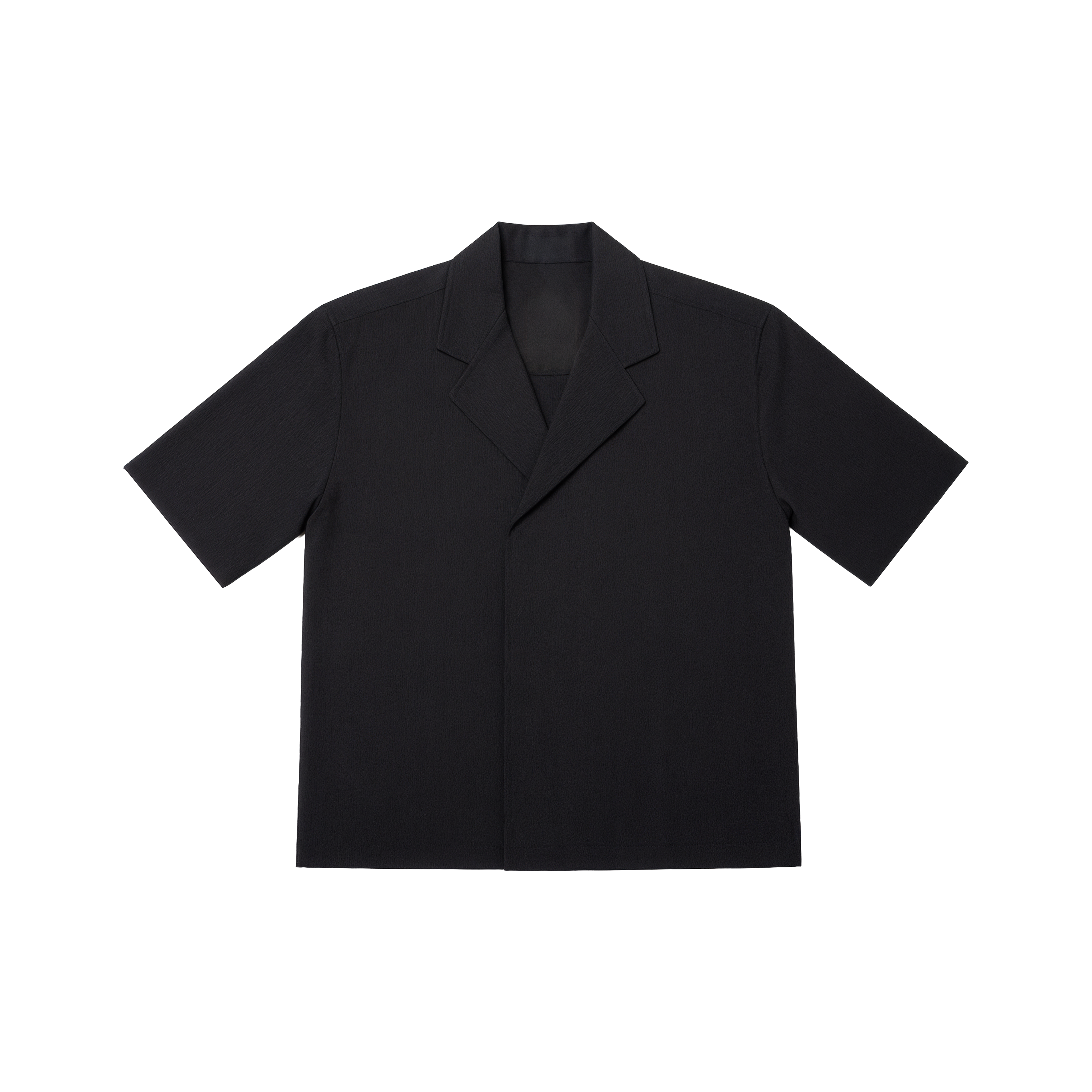 LINEN KIMONO SHIRT BLACK
