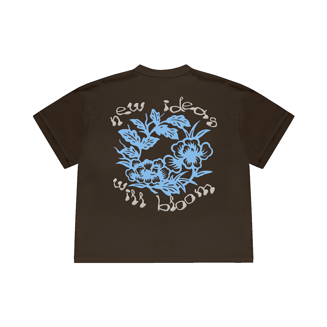 BLOOM BROWN T-SHIRT