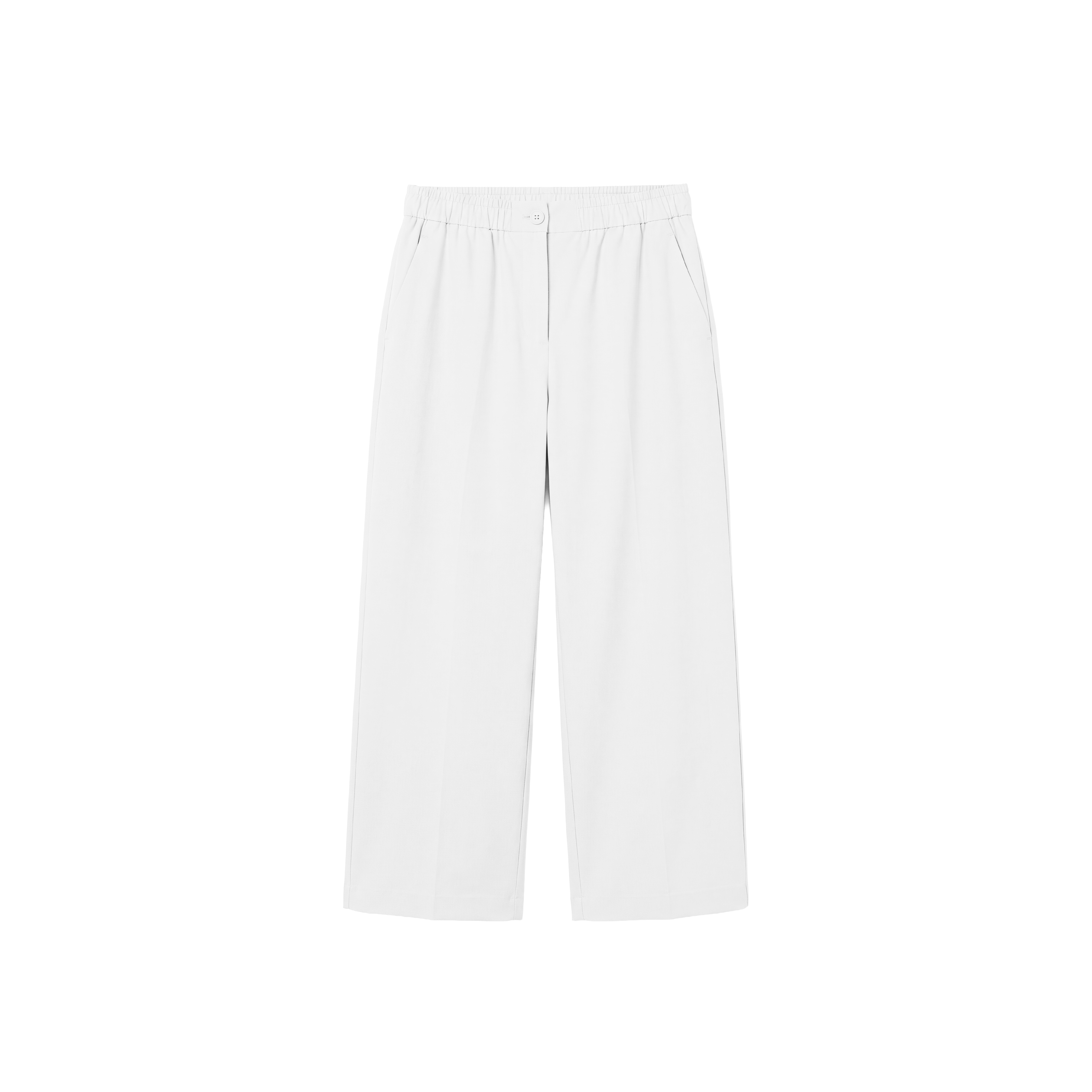 LINEN PANTS WHITE