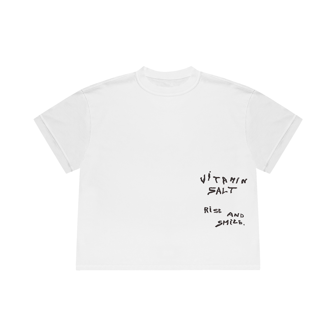 VITAMIN SALT WHITE T-SHIRT