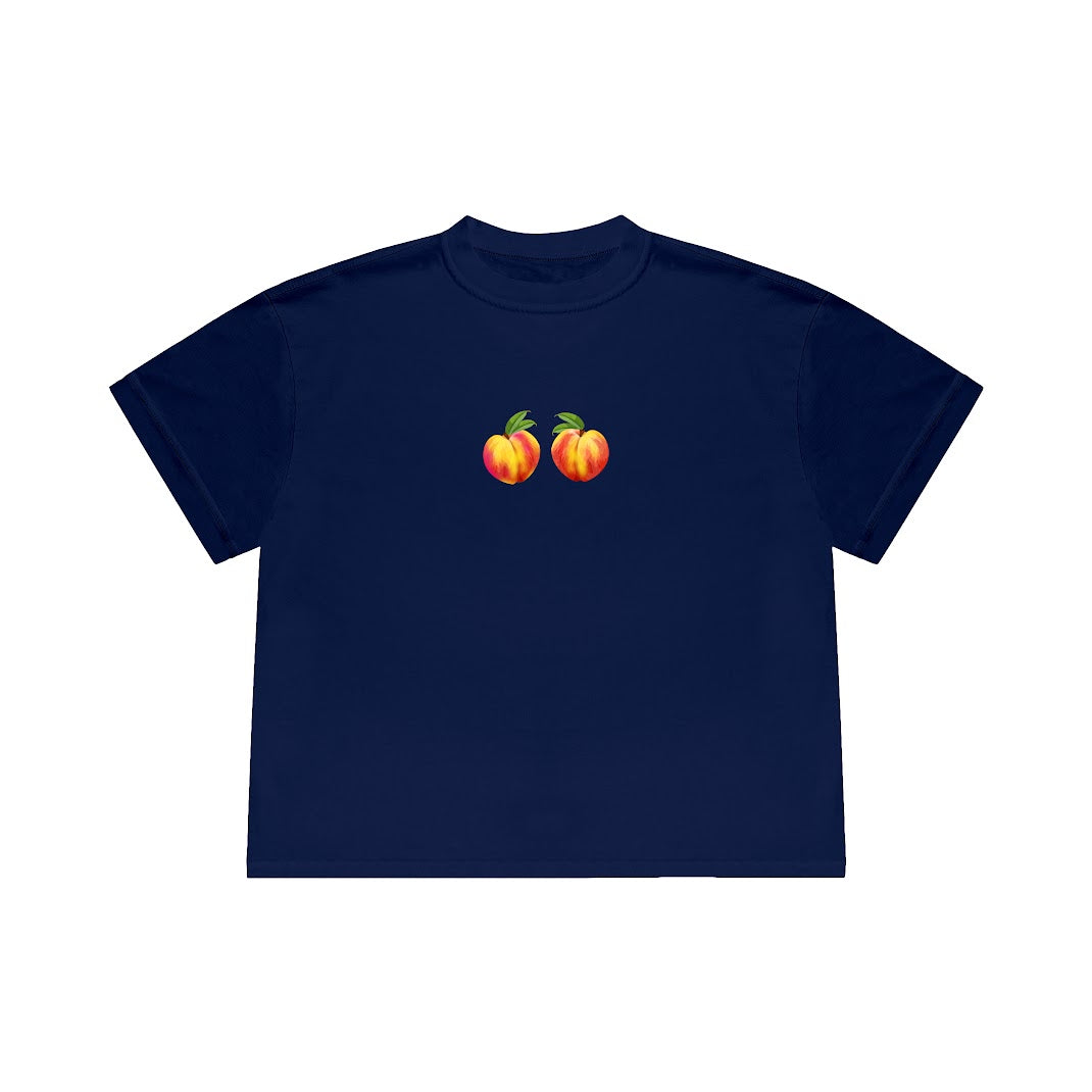 PEACH NAVY T-SHIRT