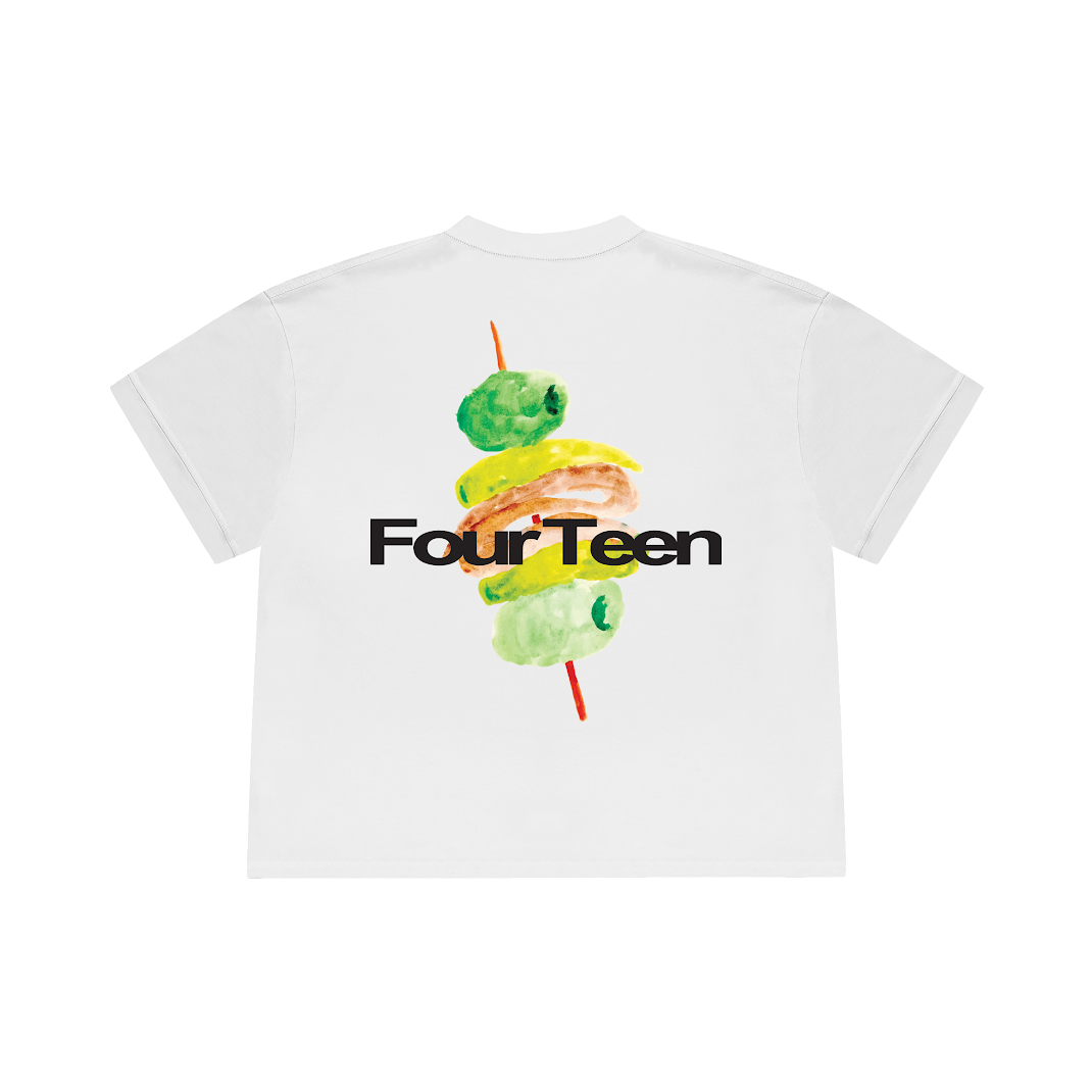 GLIDA WHITE T-SHIRT