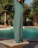 TEXTURED PANTS 904 OLIVE