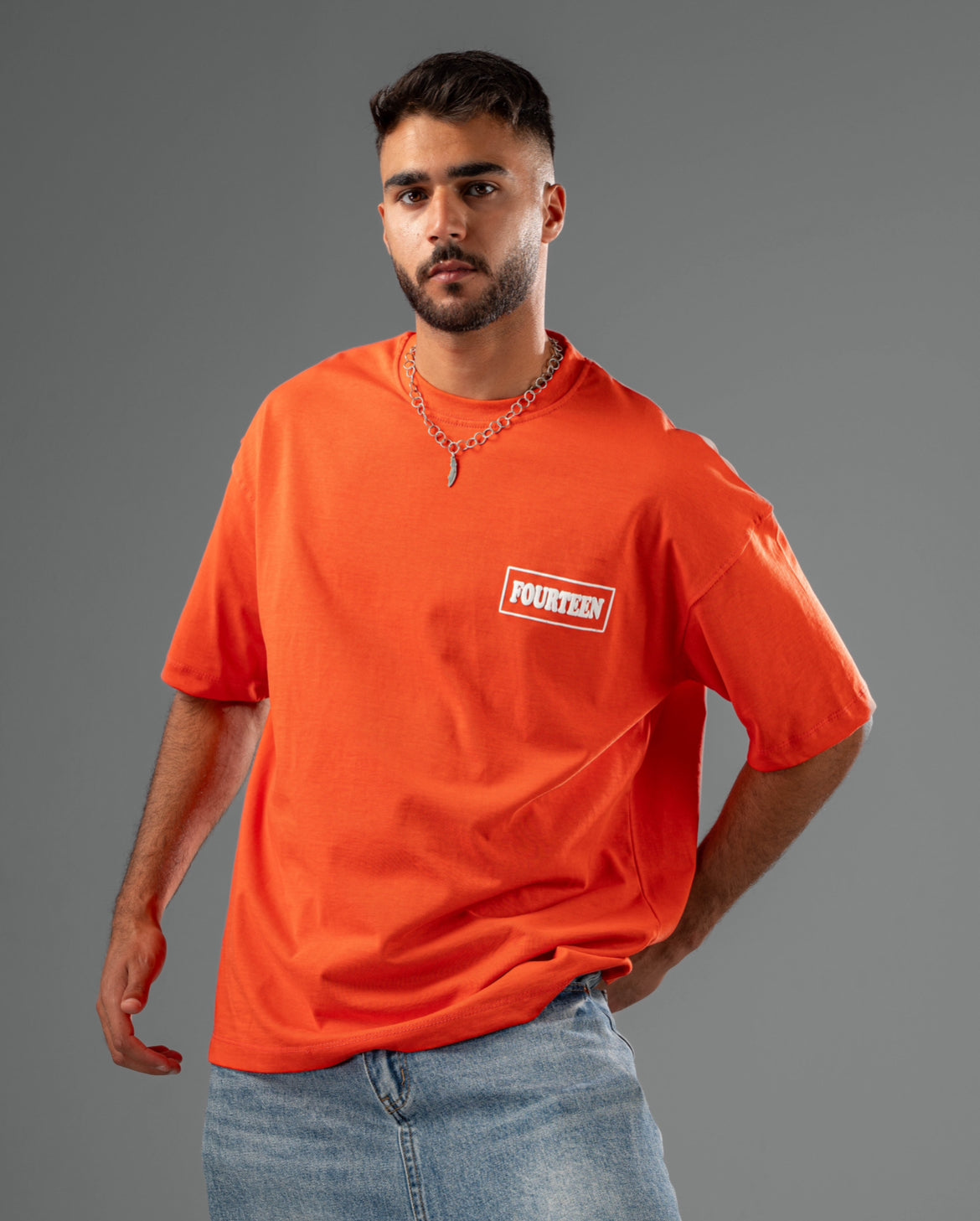 PUFF T SHIRT ORANGE