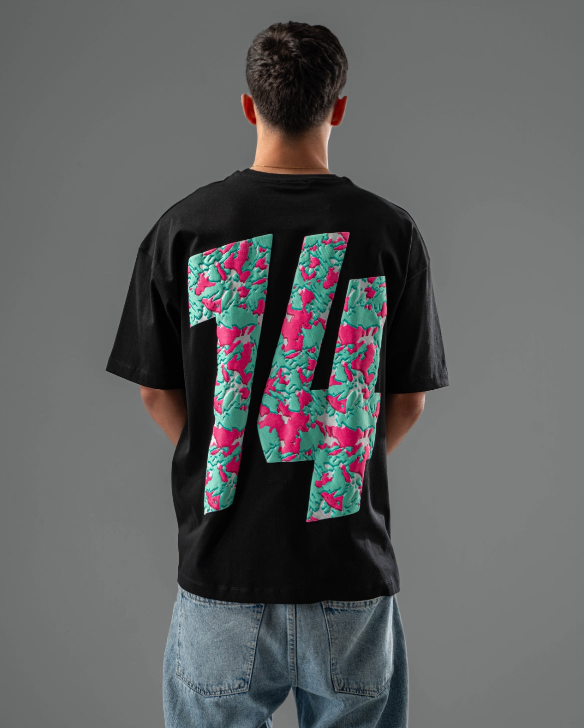 14 T SHIRT BLACK