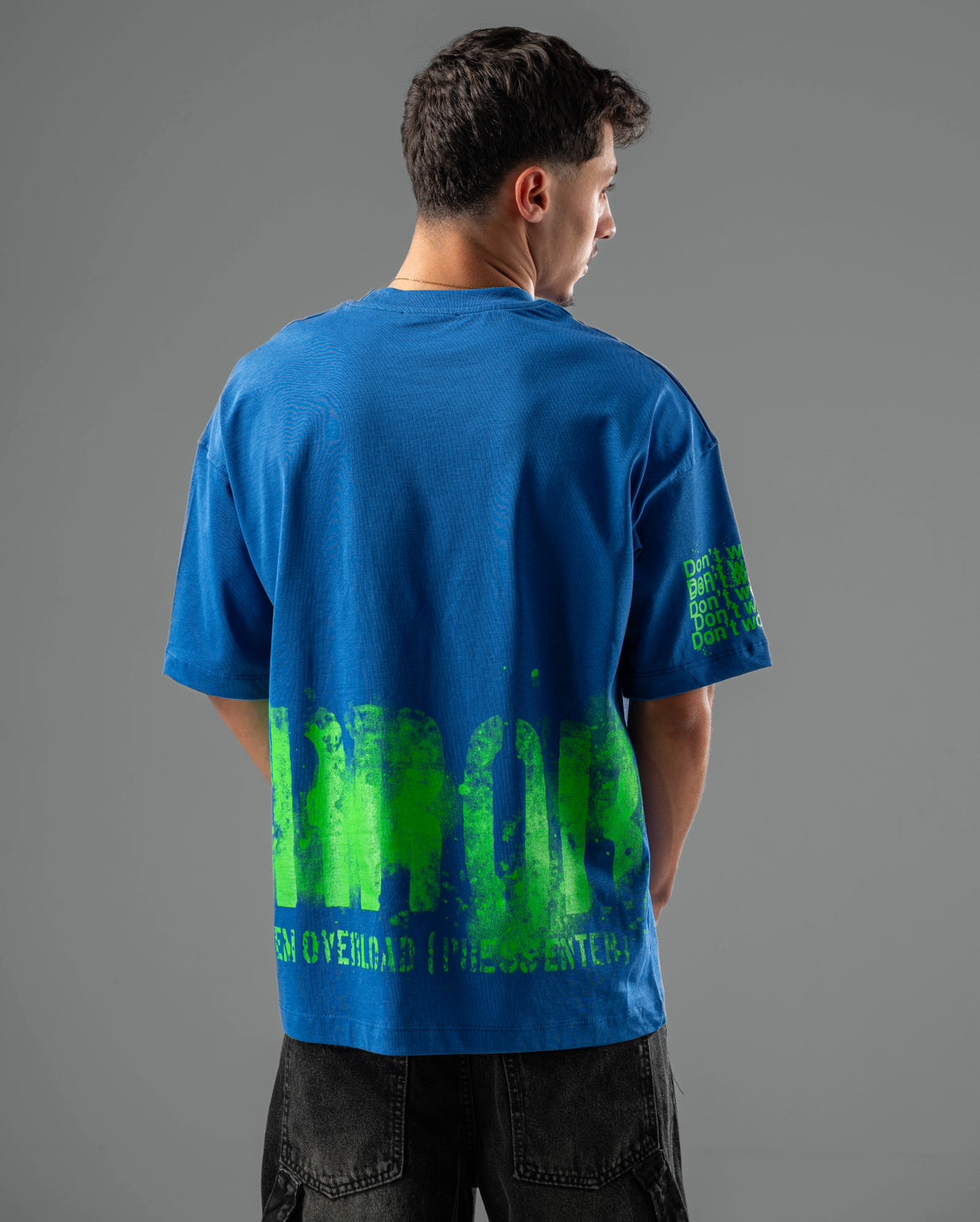 ERROR T SHIRT BLUE