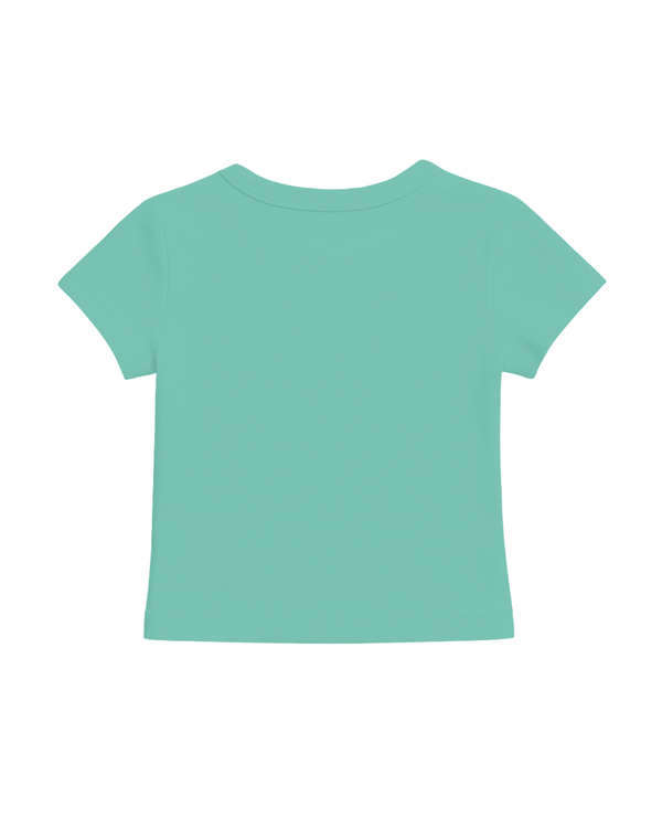 SUPERSTARS CROP TOP AQUA