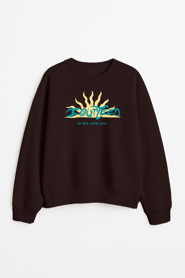 SUNRISE CREWNECK BROWN