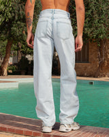 Sky blue denim