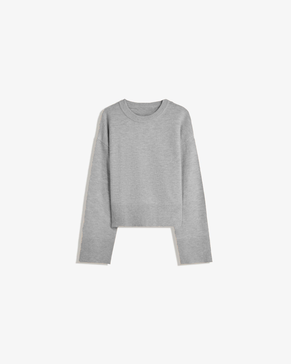 KNITTED CREWNECK GREY