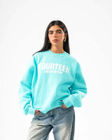 BABY BLUE FOURTEEN CREWNECK