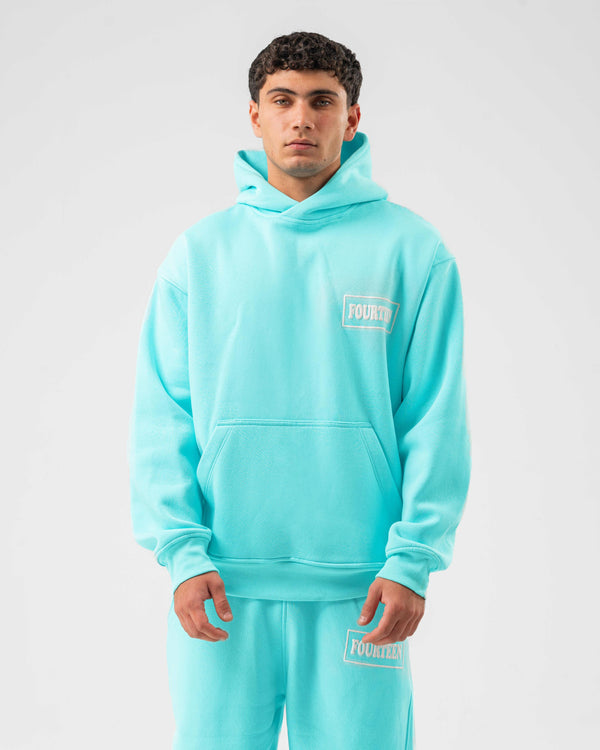 BABY BLUE PUFF HODDIE