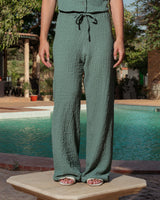 TEXTURED PANTS 904 OLIVE