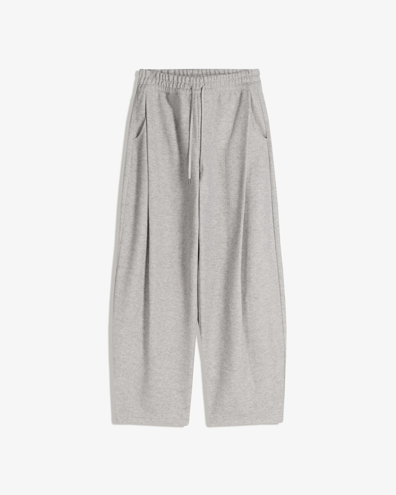 WOOL PANTS GREY