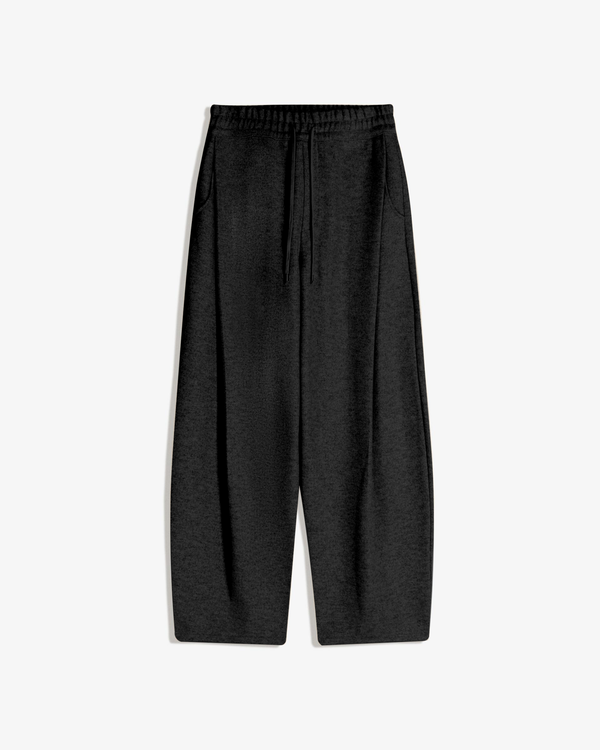 WOOL PANTS BLACK