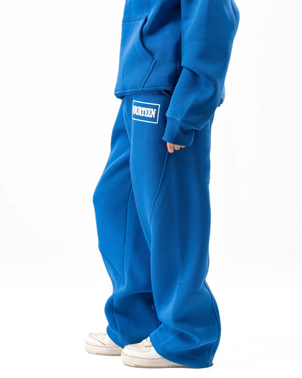 ROYAL BLUE PUFF SWEATPANTS