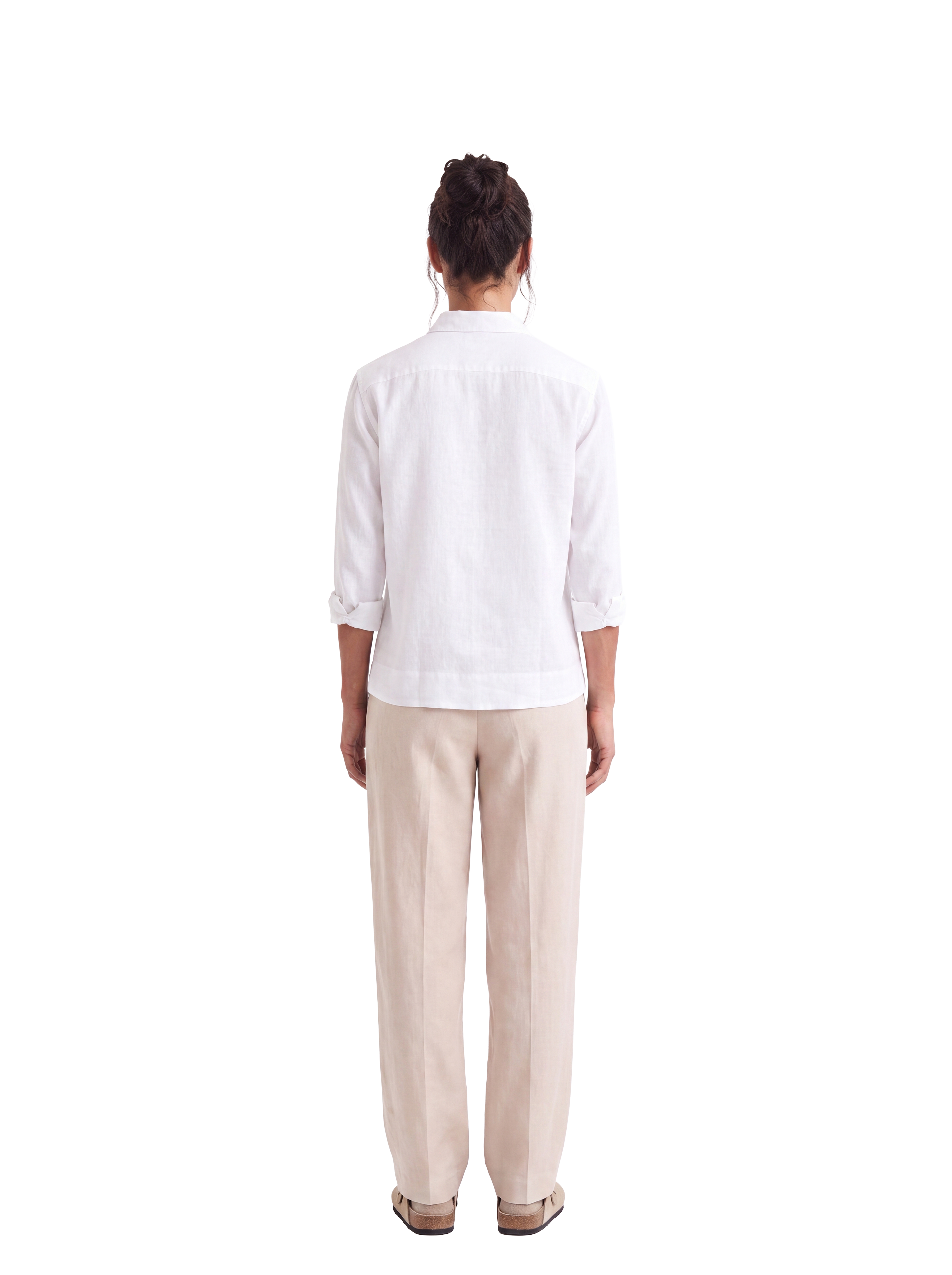 LINEN PANTS BEIGE
