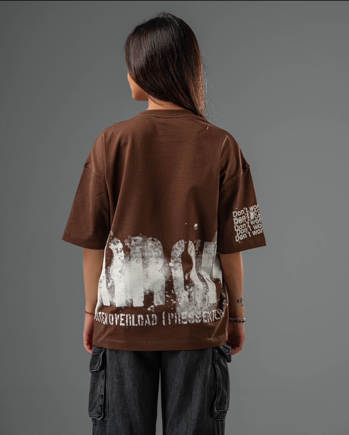 ERROR T SHIRT BROWN