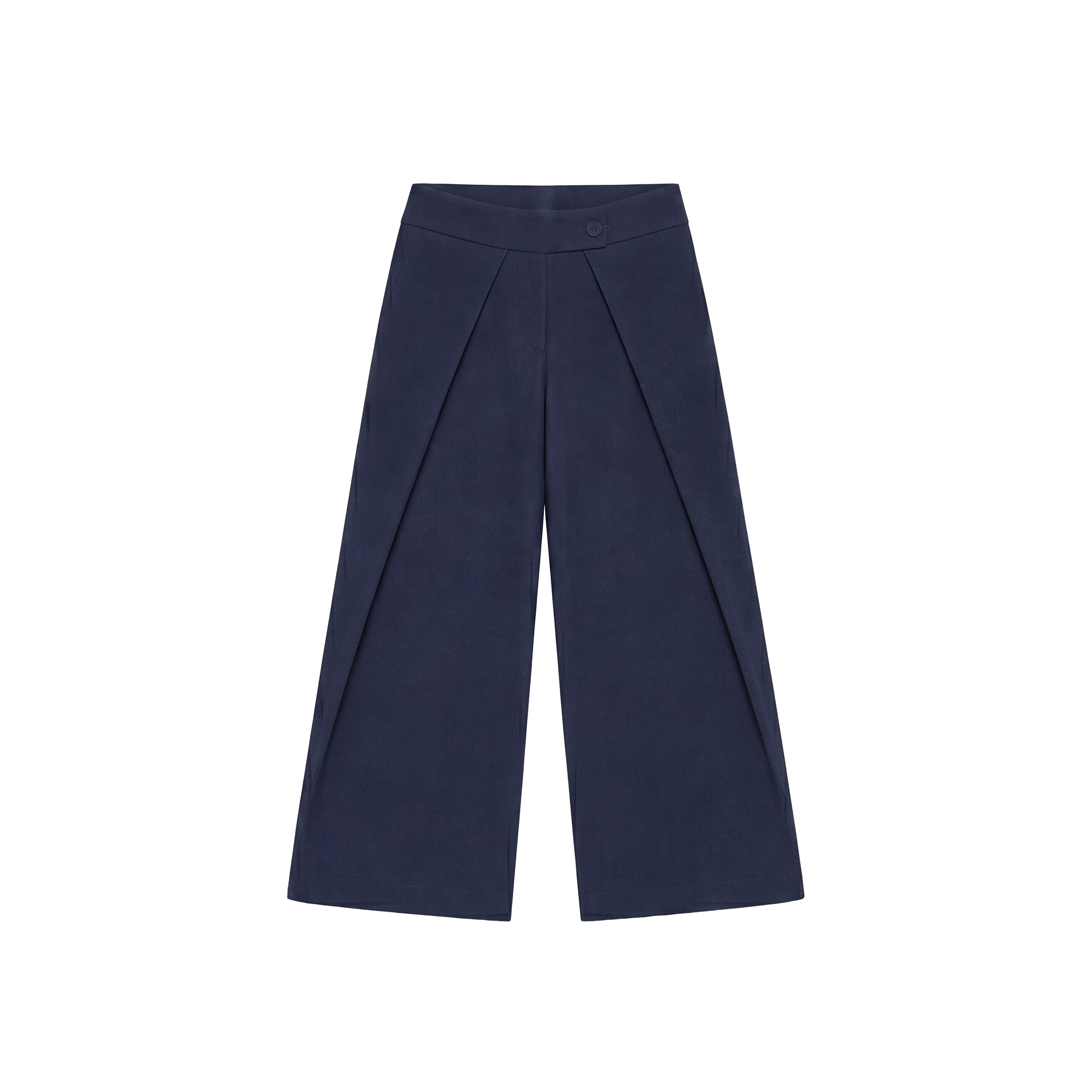 TAILORED LINEN PANTS NAVY