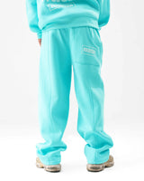 BABY BLUE PUFF SWEATPANTS