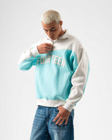 BABY BLUE QUARTER ZIP