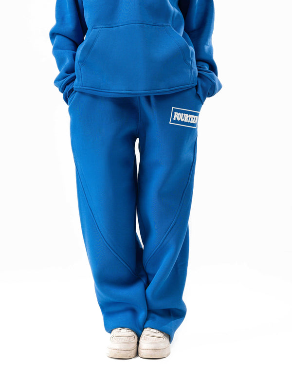 ROYAL BLUE PUFF SWEATPANTS