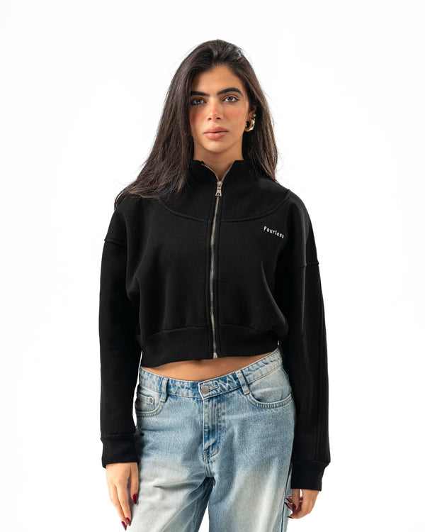 FOURTEEN MINI JACKET BLACK