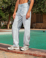 Sky blue denim