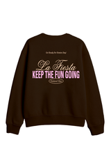 FIESTA CREWNECK BROWN