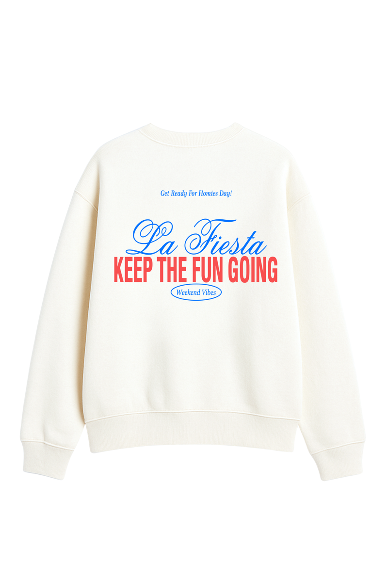 FIESTA CREWNECK BEIGE