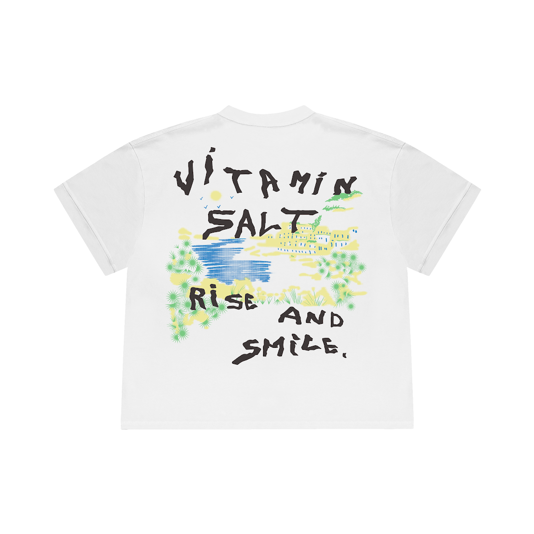 VITAMIN SALT WHITE T-SHIRT