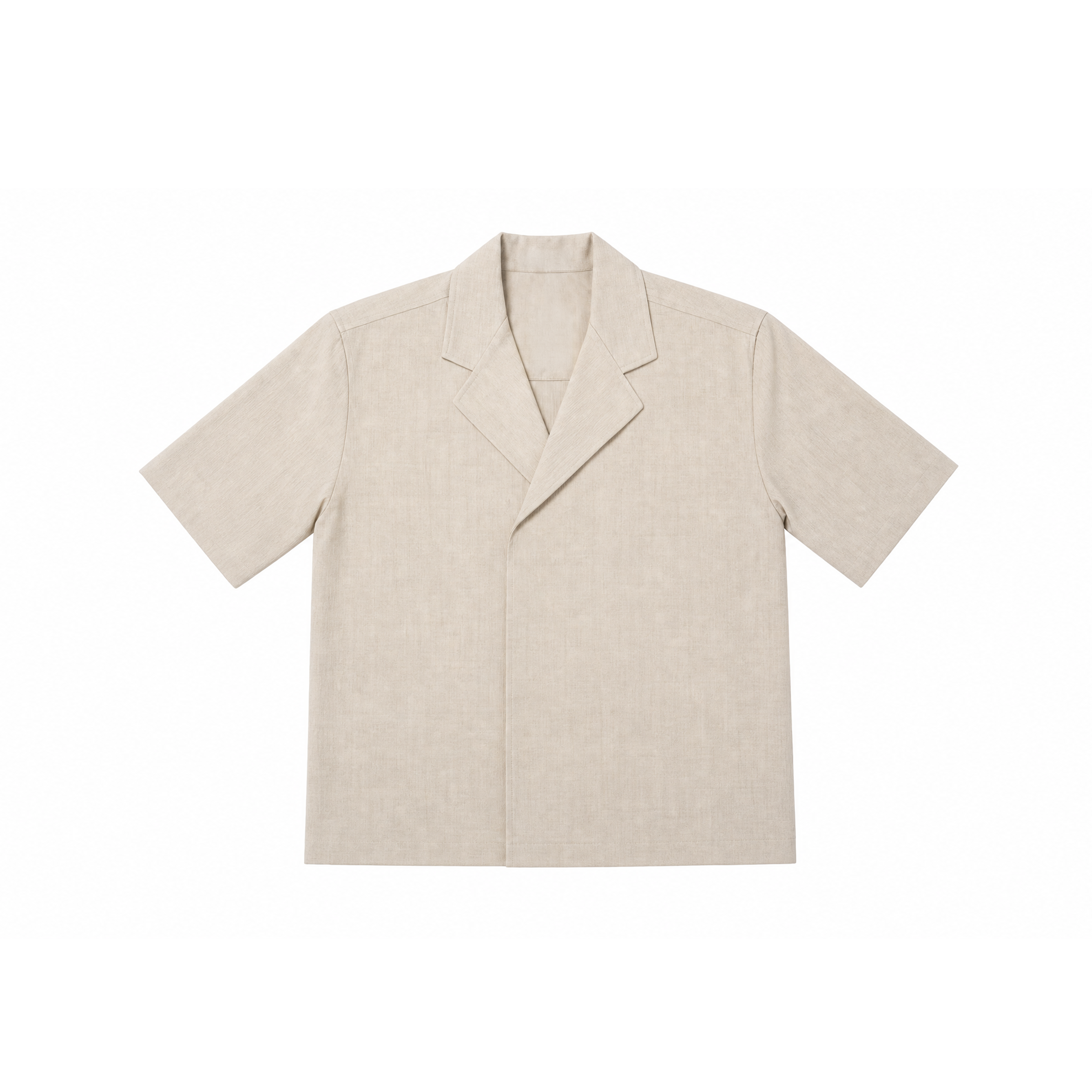 LINEN KIMONO SHIRT BEIGE