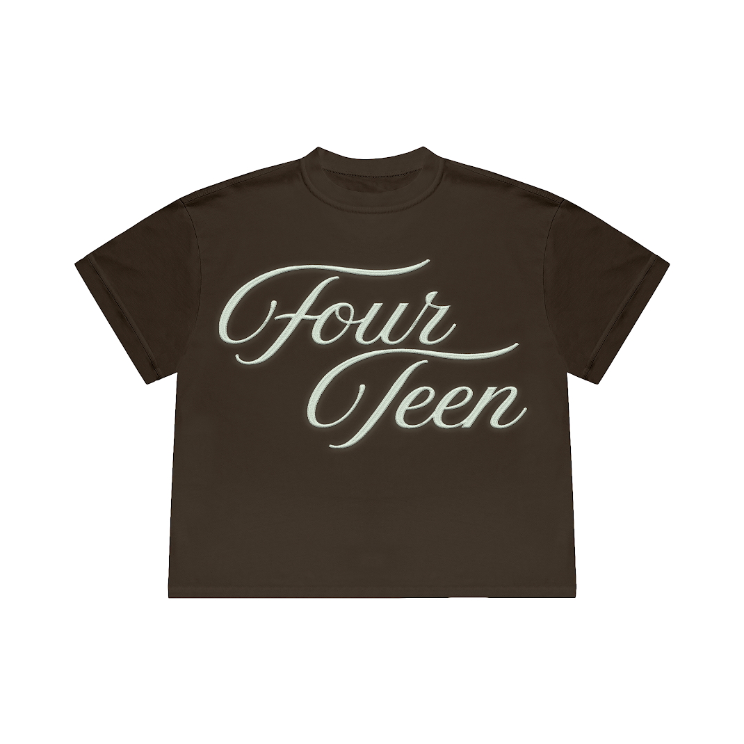 SIGNATURE BROWN T-SHIRT