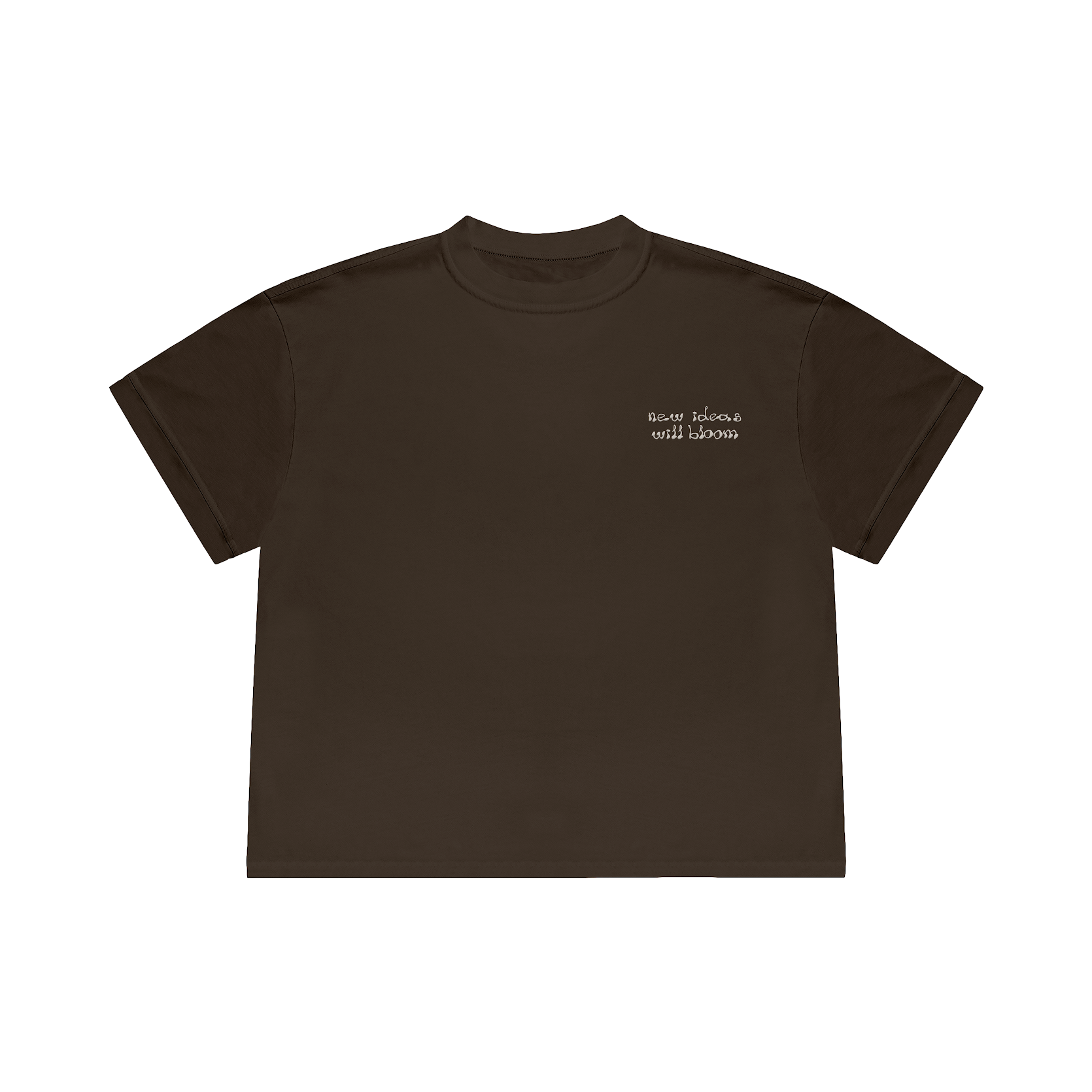 BLOOM BROWN T-SHIRT