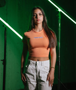 ORANGE CROP TOP