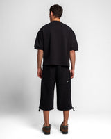 EMBROIDERY T SHIRT  BLACK