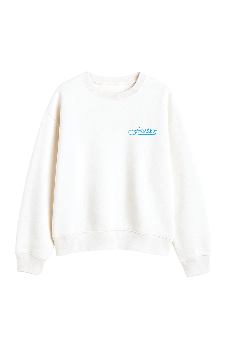STATEMNET CREWNECK WHITE