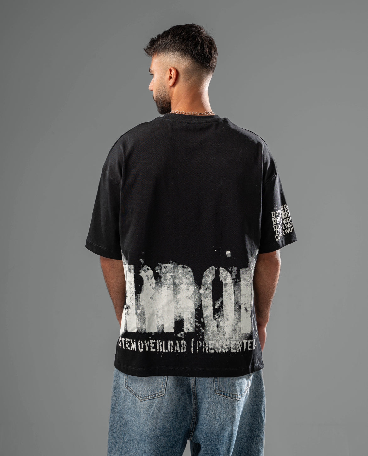 ERROR T SHIRT BLACK