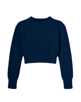 MOHAIR TOP NAVY BLUE