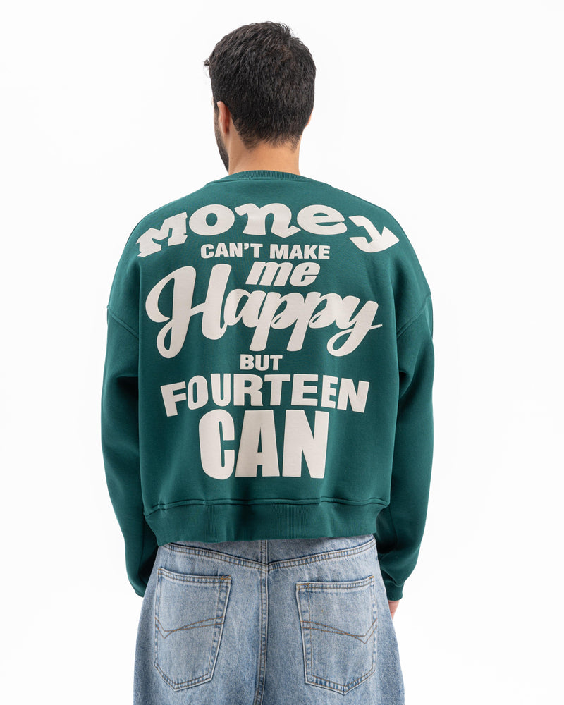 FOURTEEN CREWNECK OLIVE