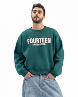 FOURTEEN CREWNECK OLIVE