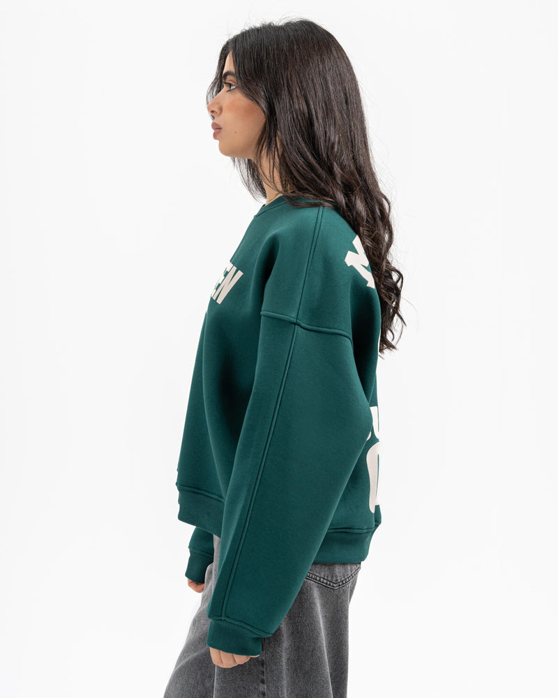 FOURTEEN CREWNECK OLIVE