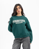 FOURTEEN CREWNECK OLIVE