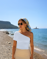 TEXTURED TOP 5 WHITE