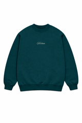 FOURTEEN EVERY WHERE CREWNECK TEAL