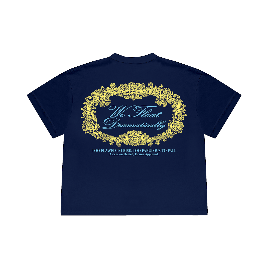 FLOAT NAVY T-SHIRT