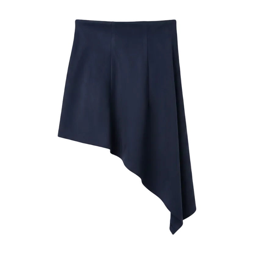 SUEDE NAVY TOP
