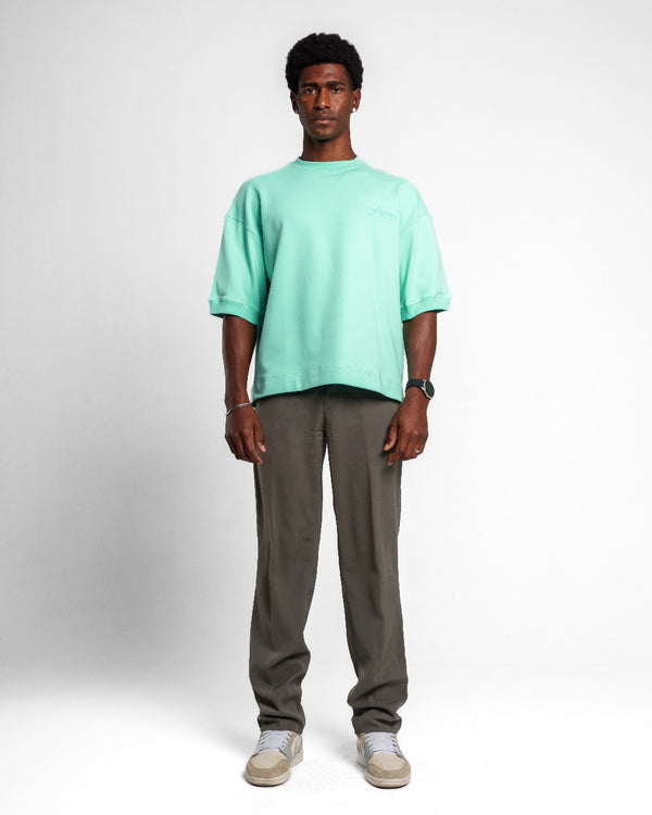 EMBROIDERY T SHIRT MINT