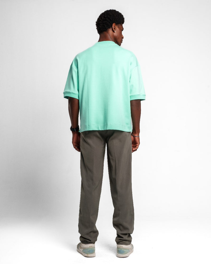 EMBROIDERY T SHIRT MINT
